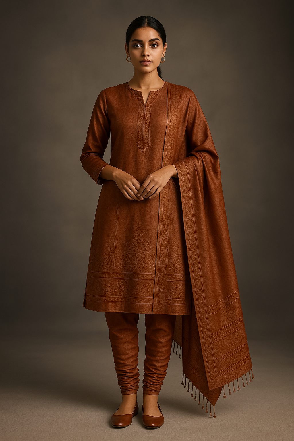 AI Generated - Churidar