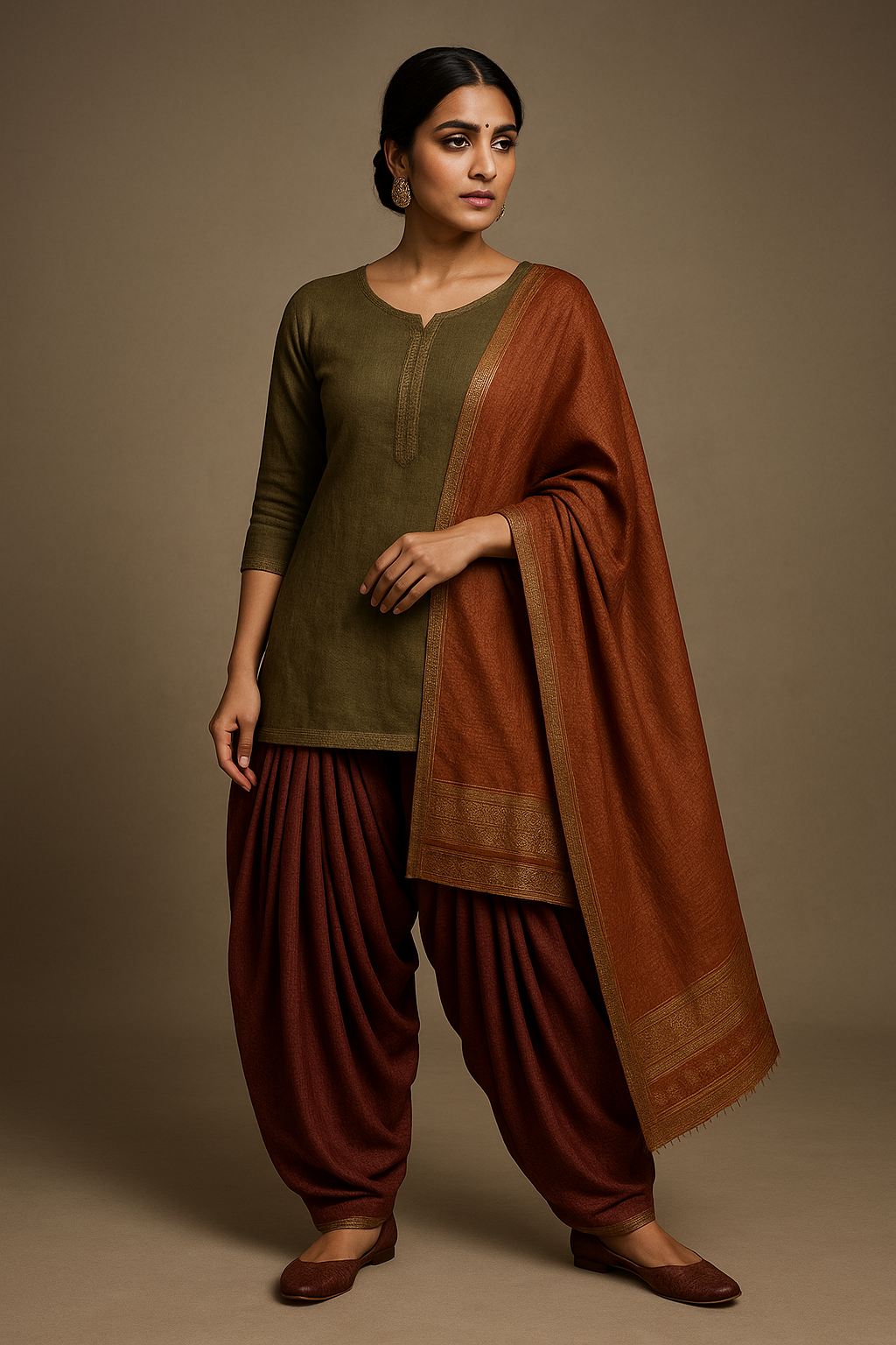 AI Generated - Patiala Salwar