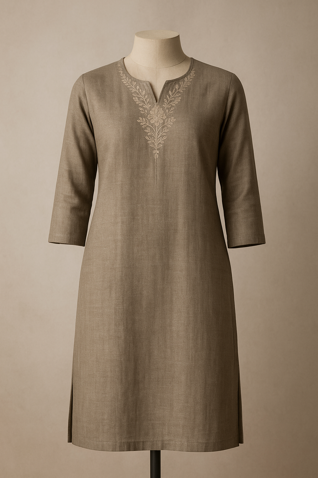 AI Generated - Straight Cut/A-Line Kameez