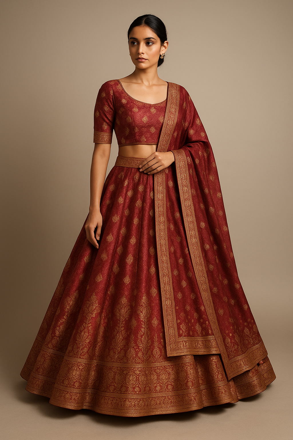 AI Generated - Regular Lehenga with Choli