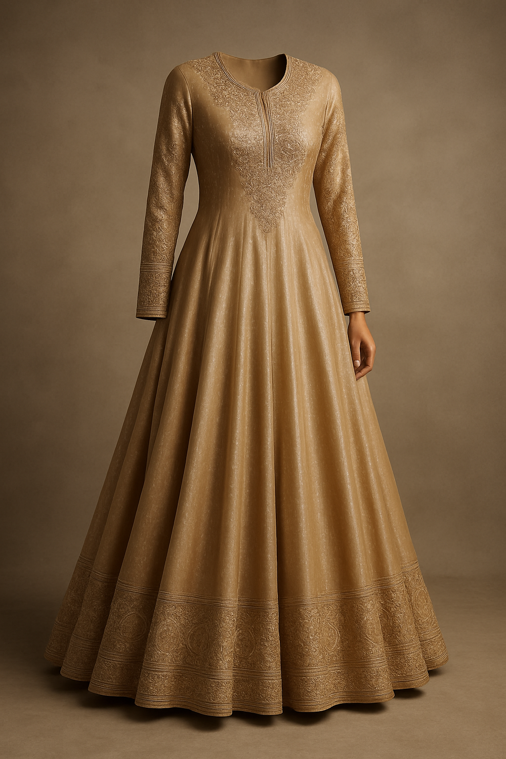 AI Generated - Anarkali Gown