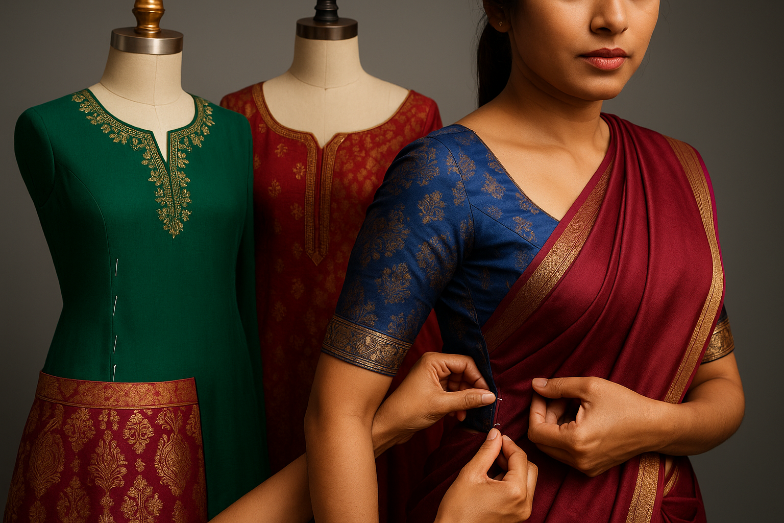 AI Generated - Loosening/Tightening of Garments