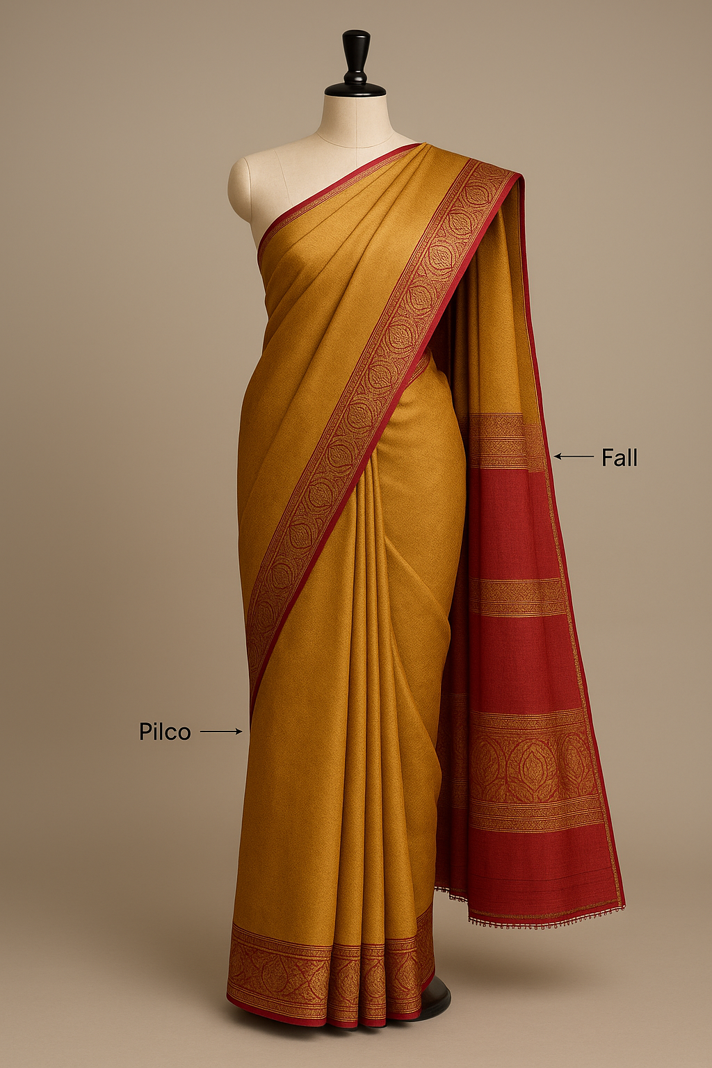 AI Generated - Saree Fall + Pico Combo