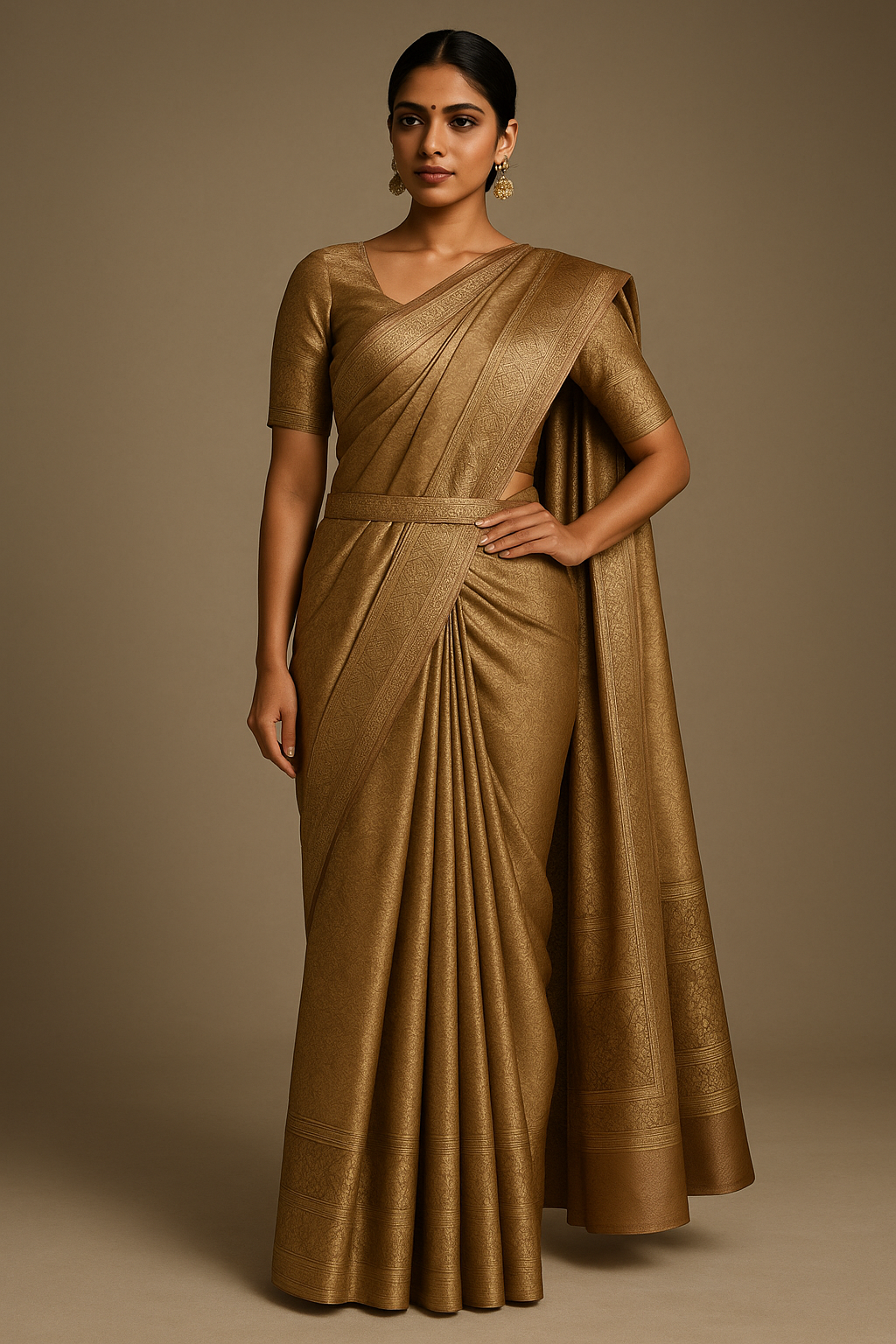 AI Generated - Saree Pre-pleating (Ready-to-Wear)