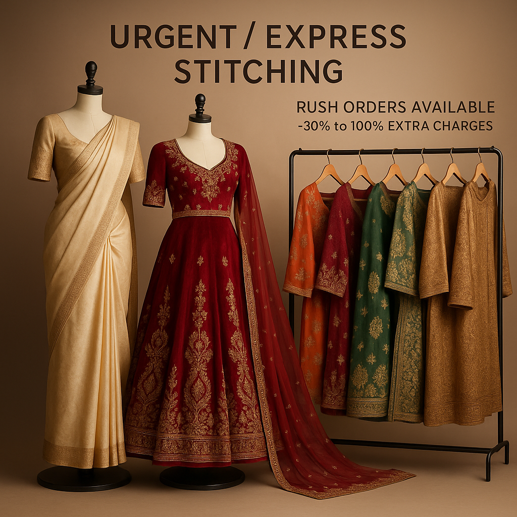 AI Generated - Urgent/Express Stitching