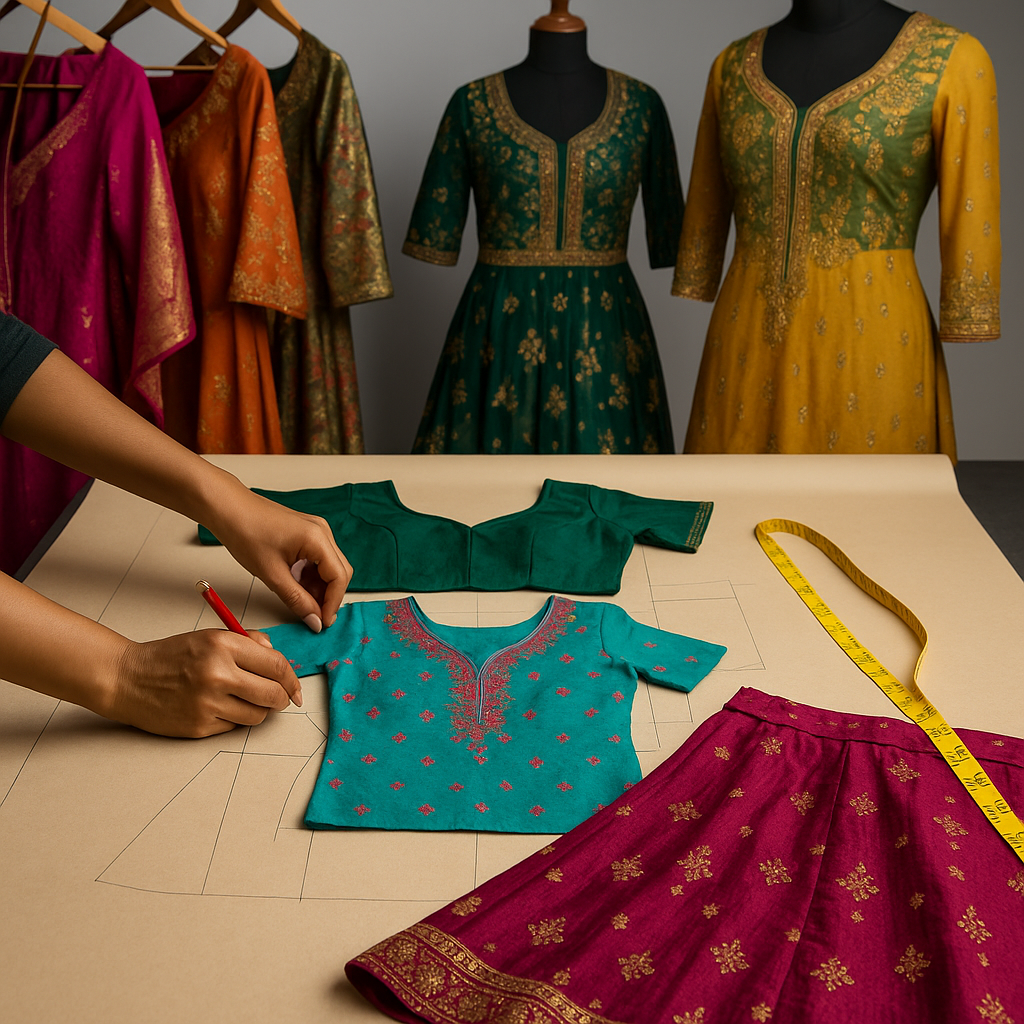 AI Generated - Pattern Making from Existing Garments