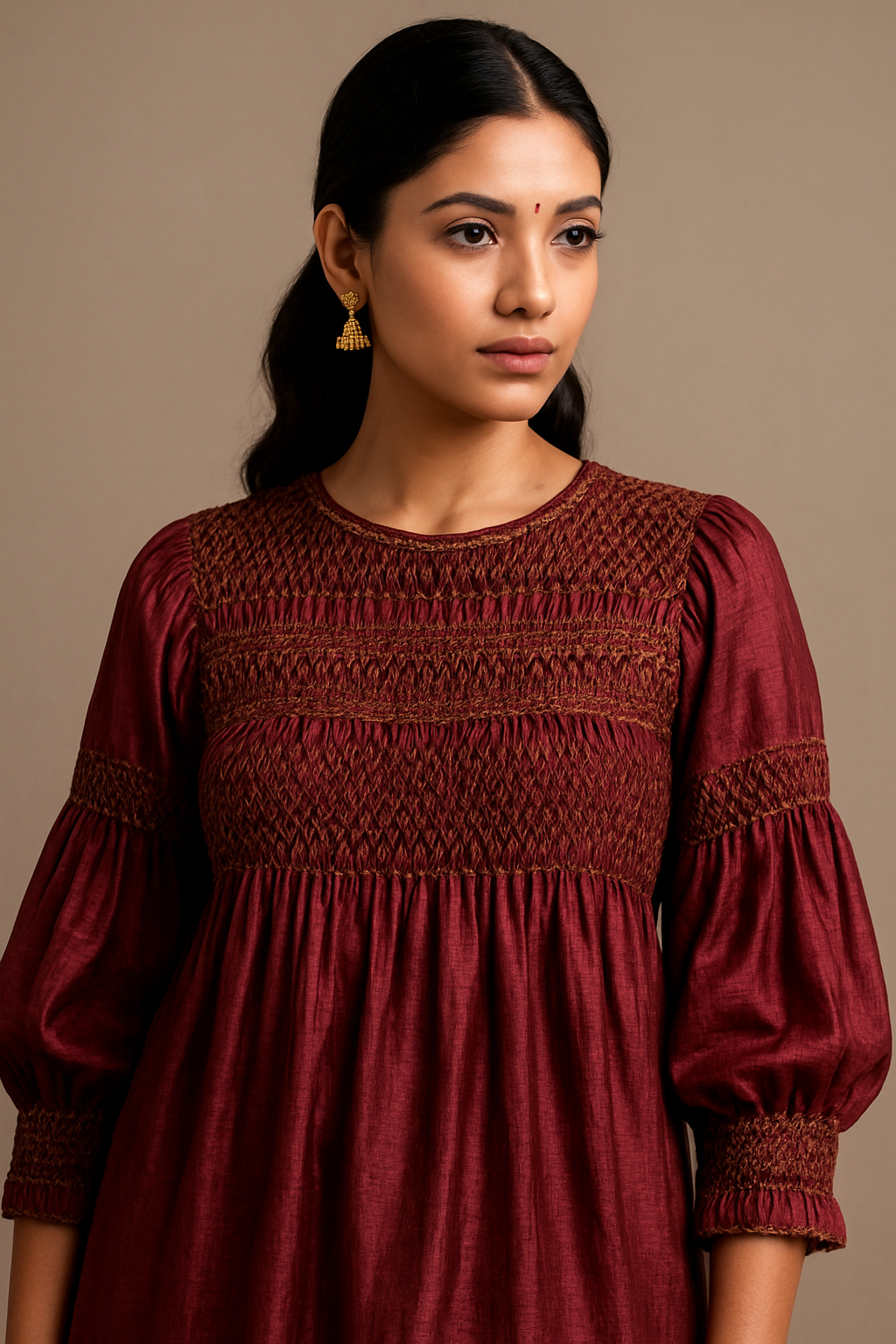 AI Generated - Smocking