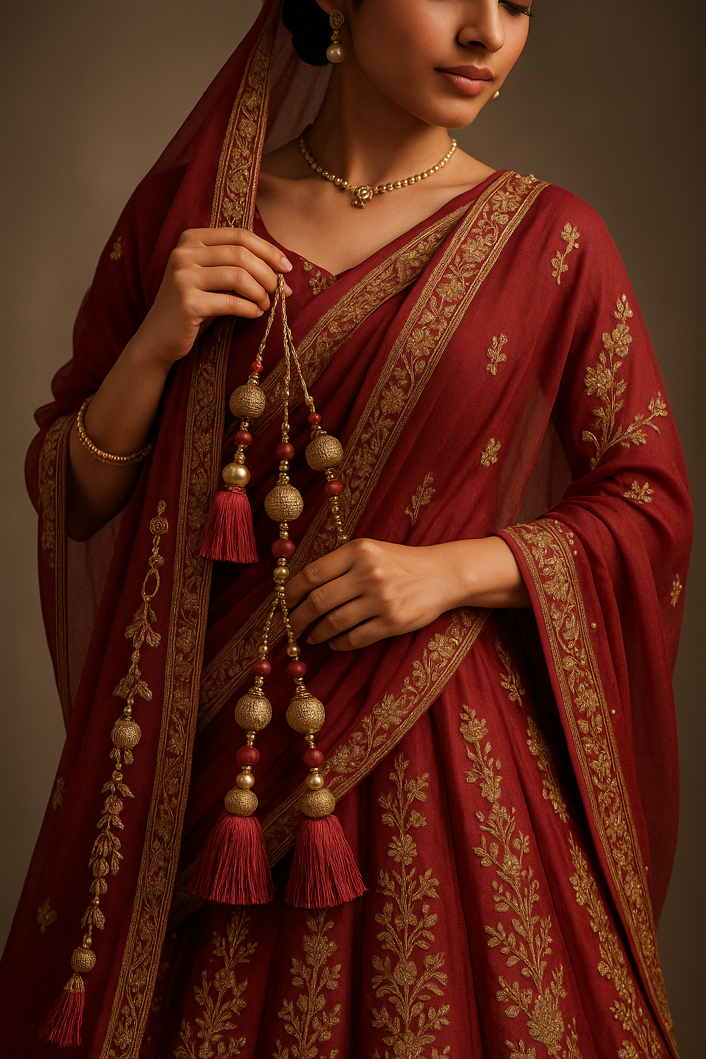 AI Generated - Tassel and Latkan Work