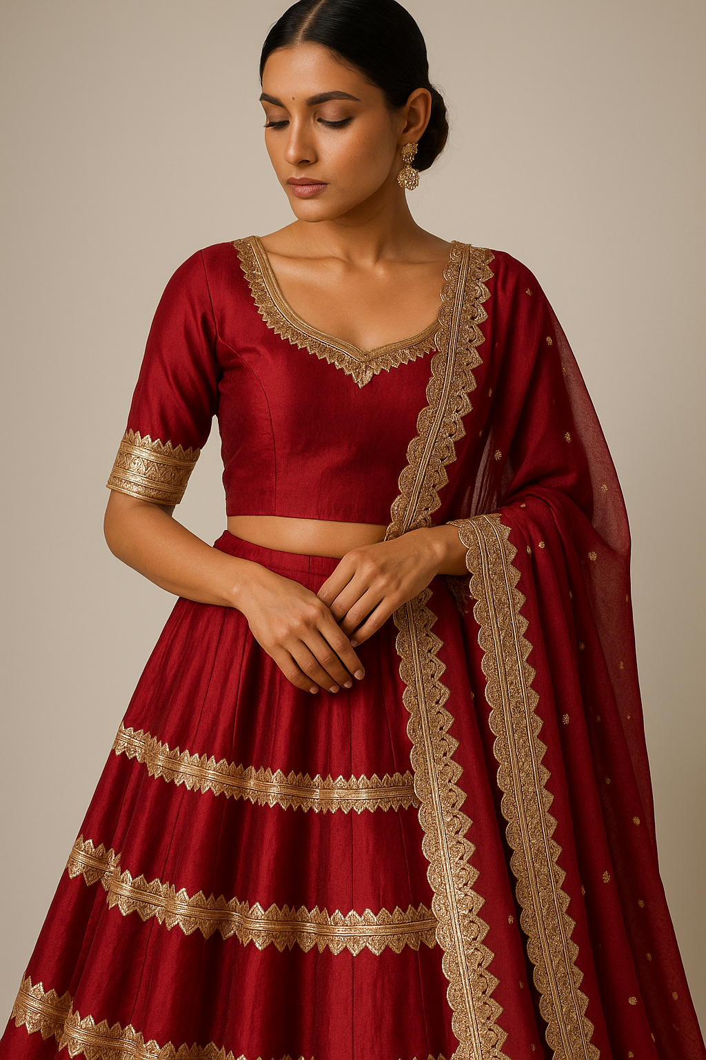 AI Generated - Kinari/Gota Lace Work