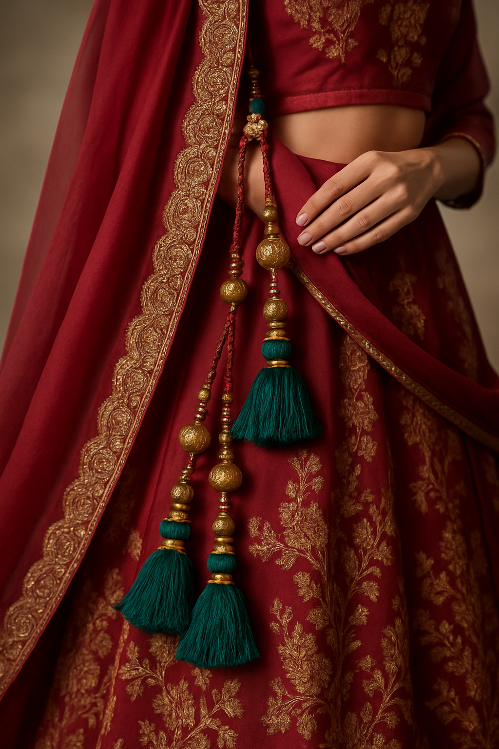 AI Generated - Tassel and Latkan Work