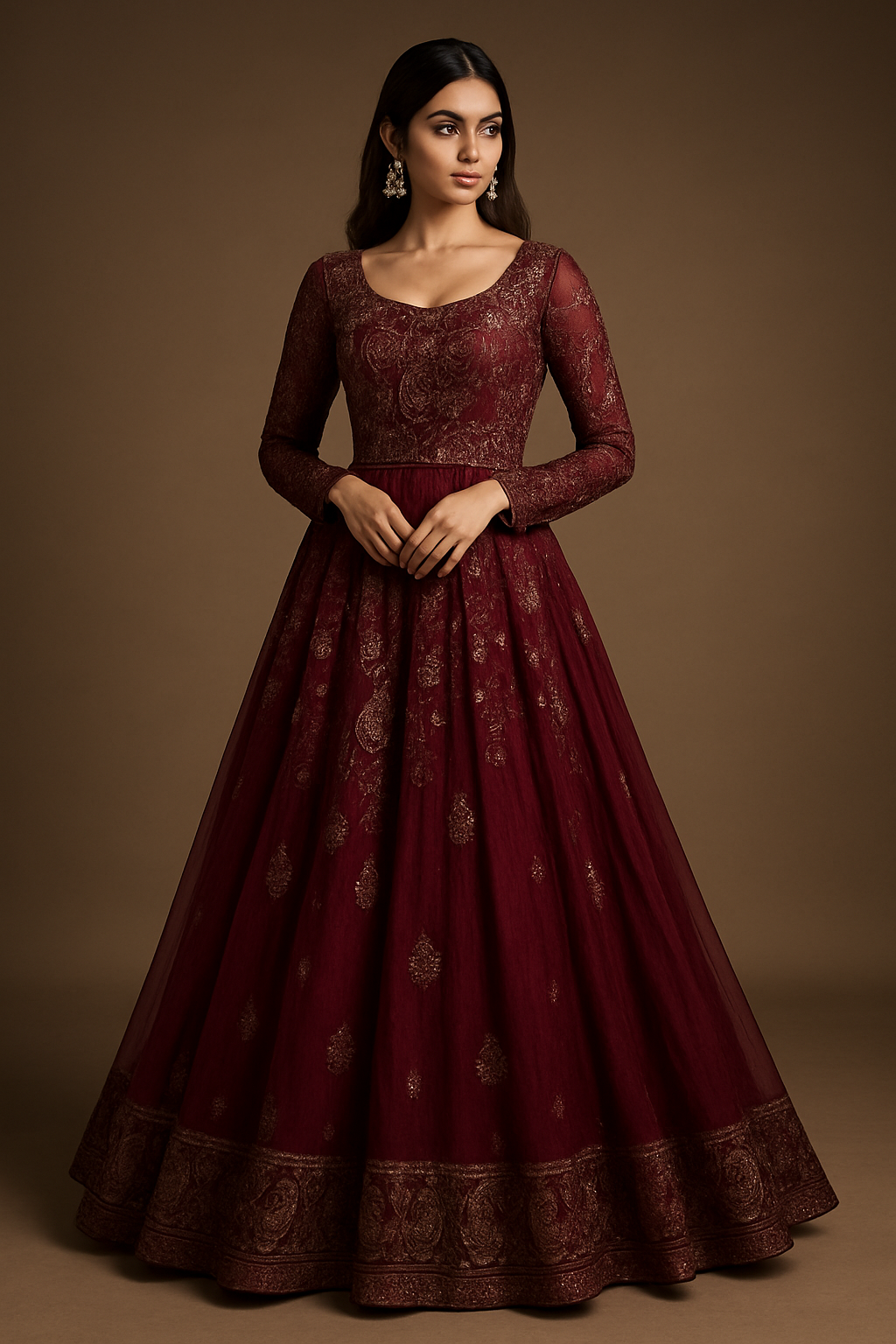 AI Generated - Reception/Engagement Gown