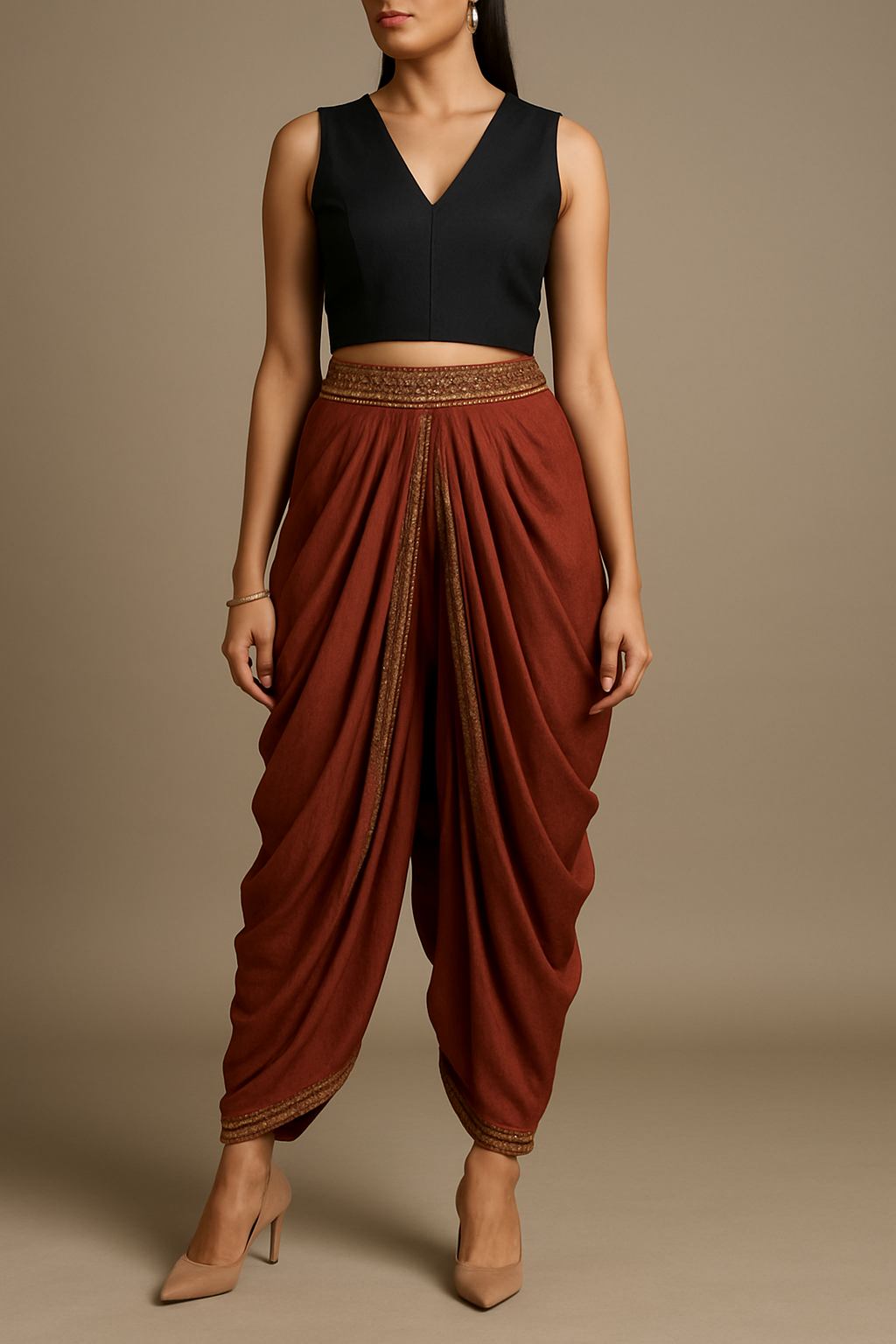 AI Generated - Dhoti Pants