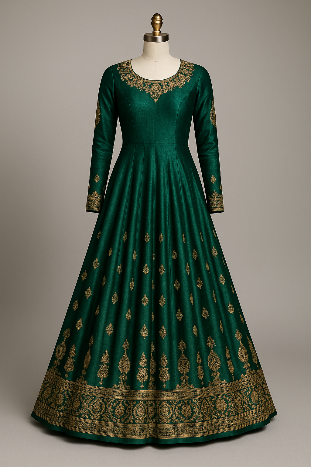 AI Generated - Anarkali Gown