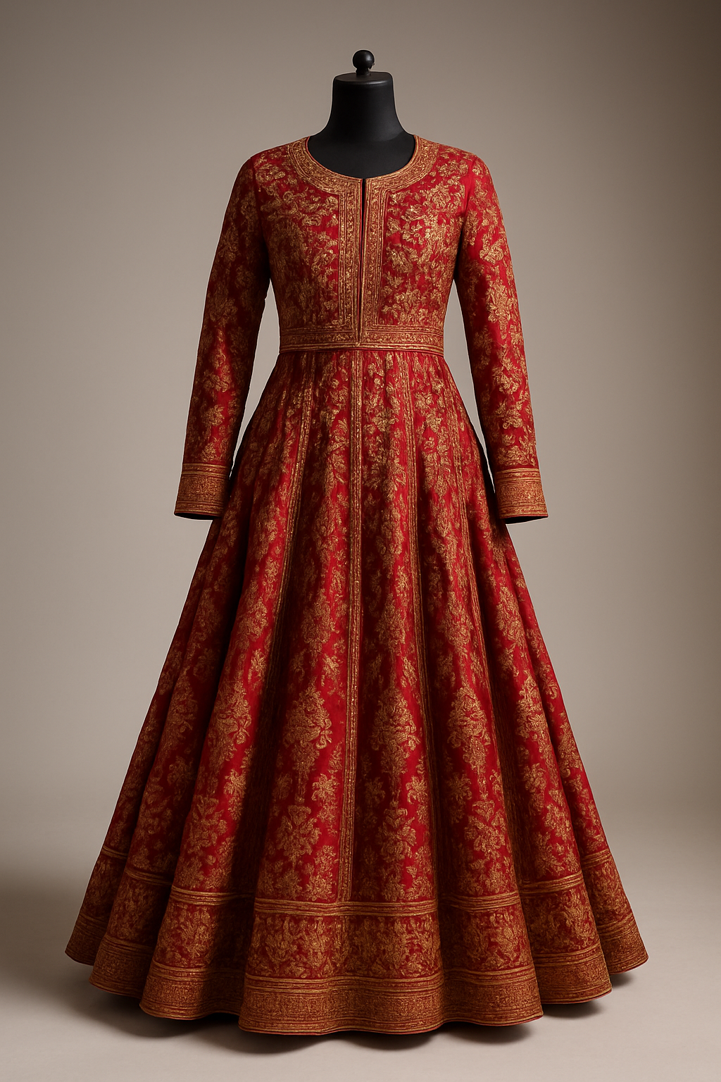 AI Generated - Anarkali Gown