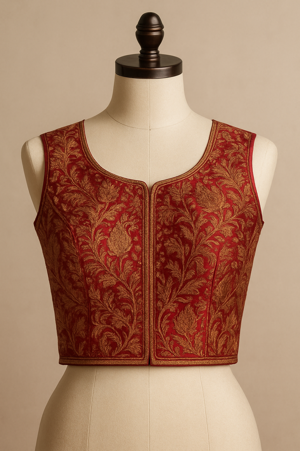 AI Generated - Sleeveless Blouse