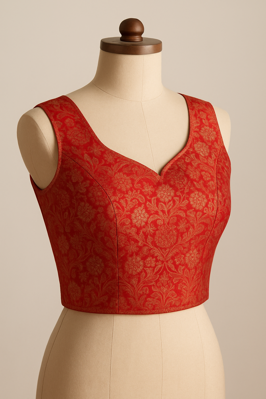 AI Generated - Sleeveless Blouse