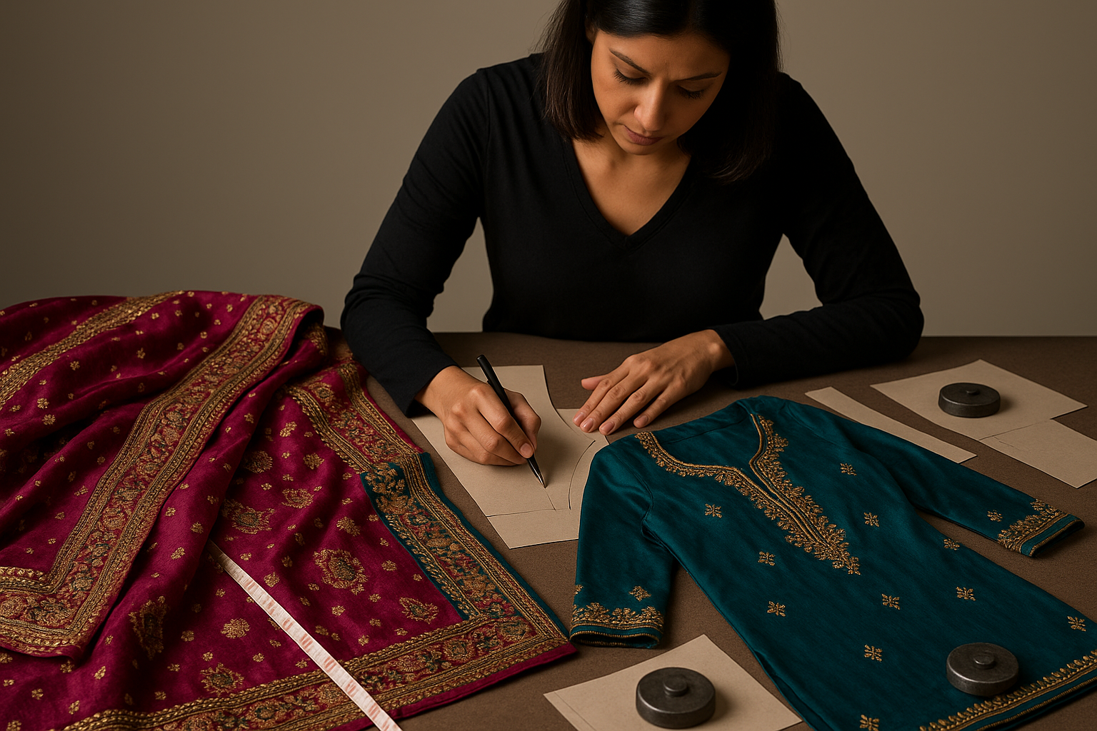 AI Generated - Pattern Making from Existing Garments