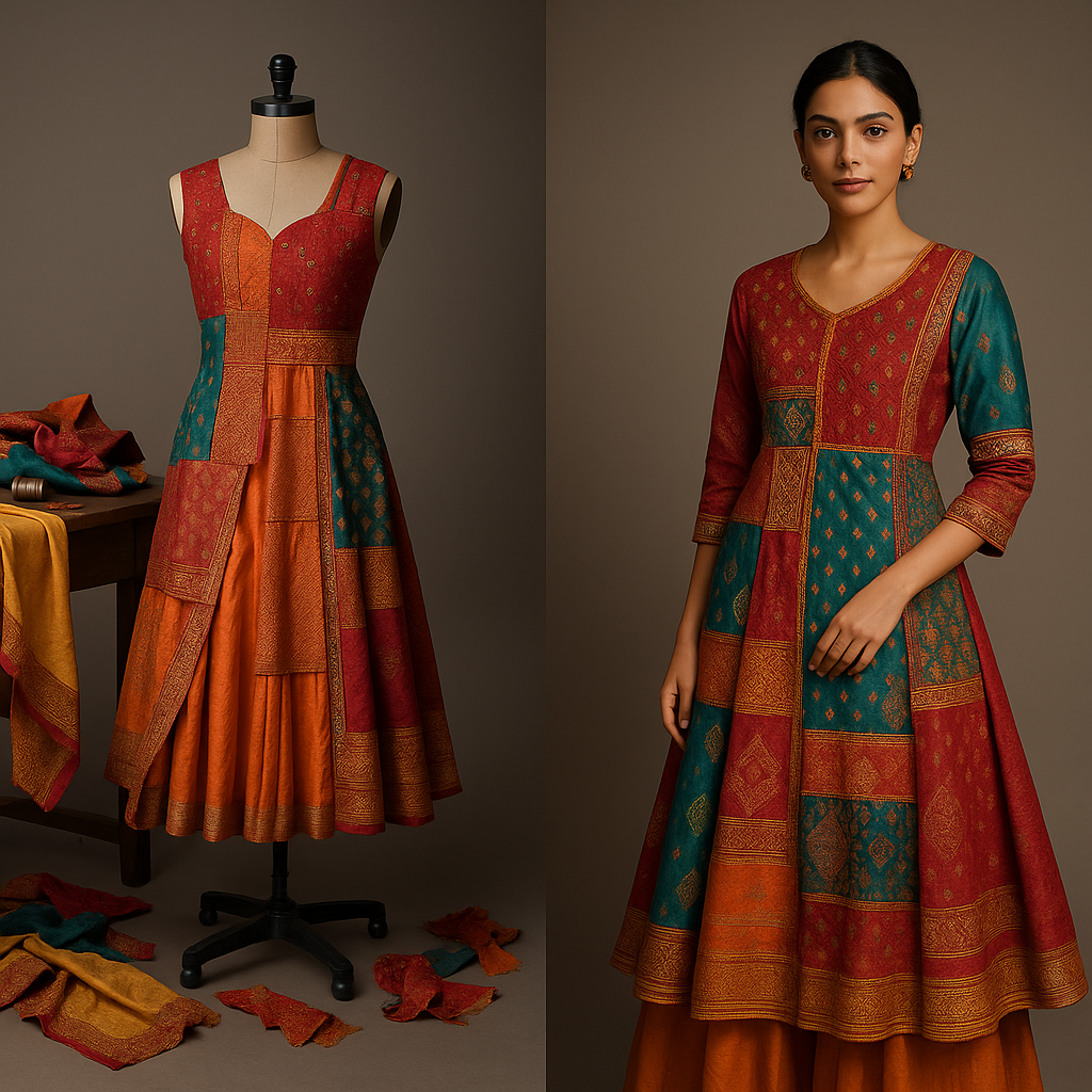 AI Generated - Re-modeling Old Garments