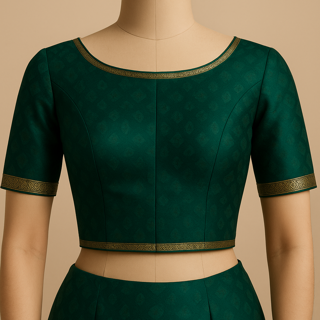 AI Generated - Princess Cut Blouse