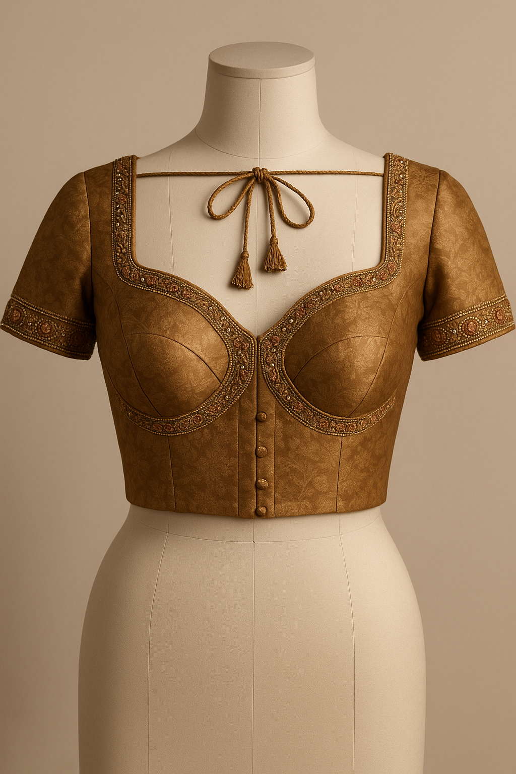 AI Generated - Padded Blouse
