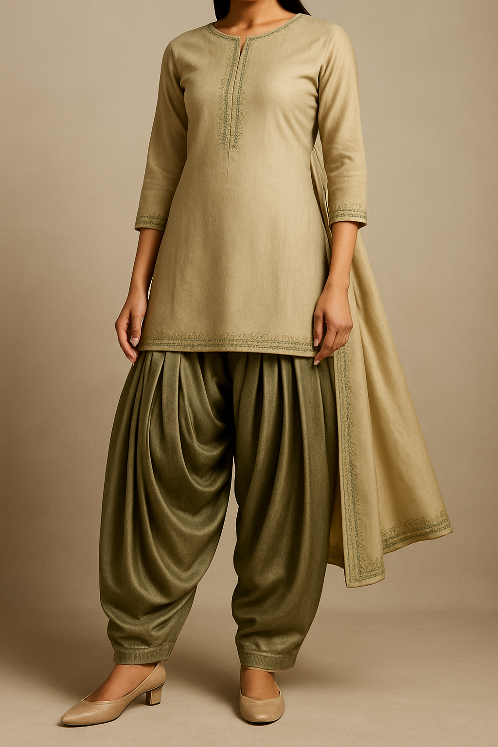 AI Generated - Patiala Salwar
