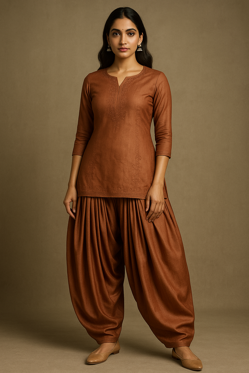 AI Generated - Patiala Salwar