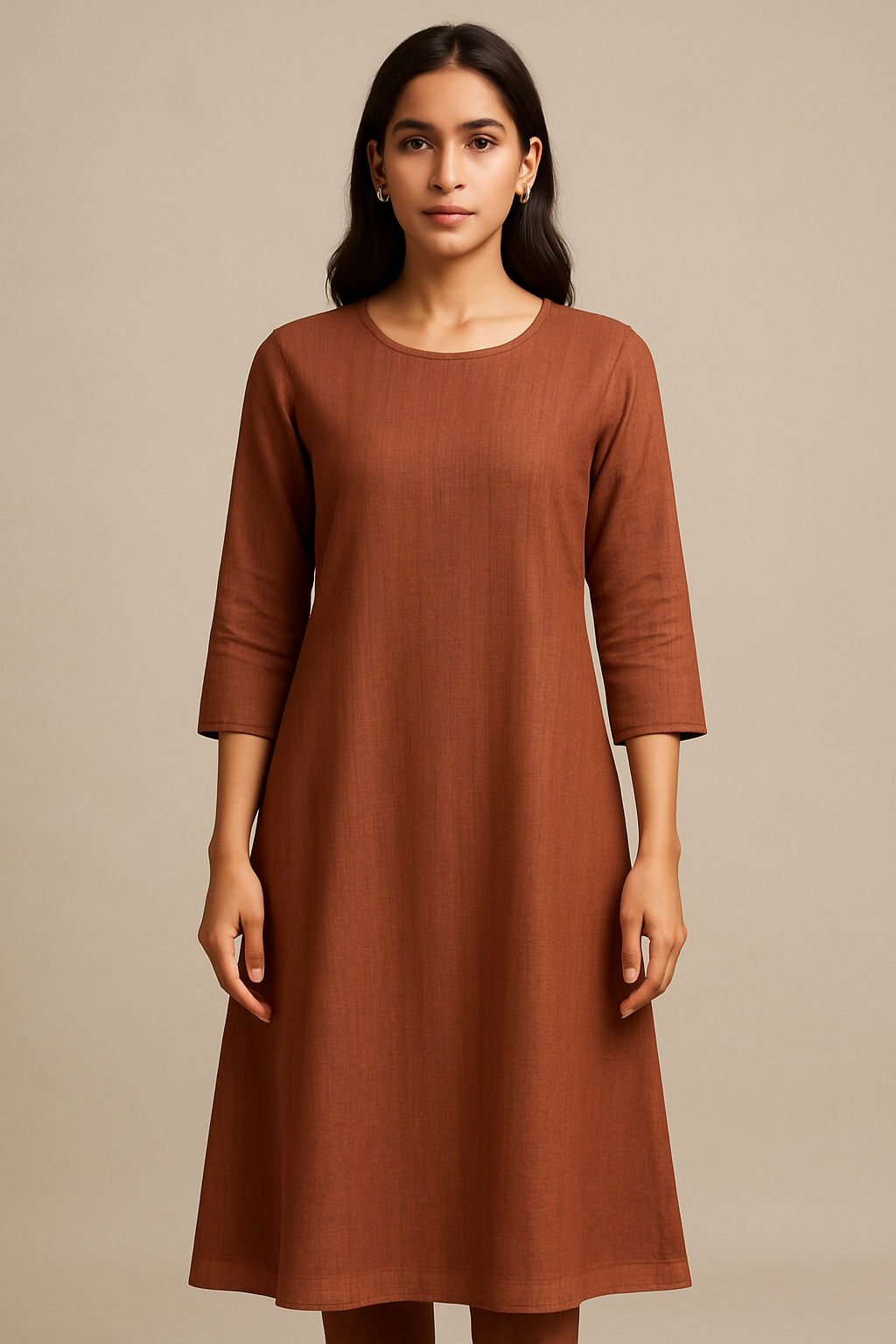 AI Generated - Straight Cut/A-Line Kameez