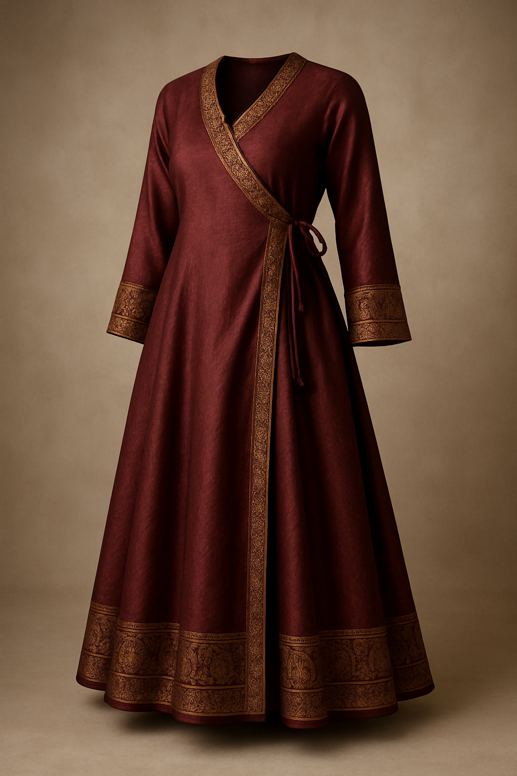 AI Generated - Angrakha Style Kameez