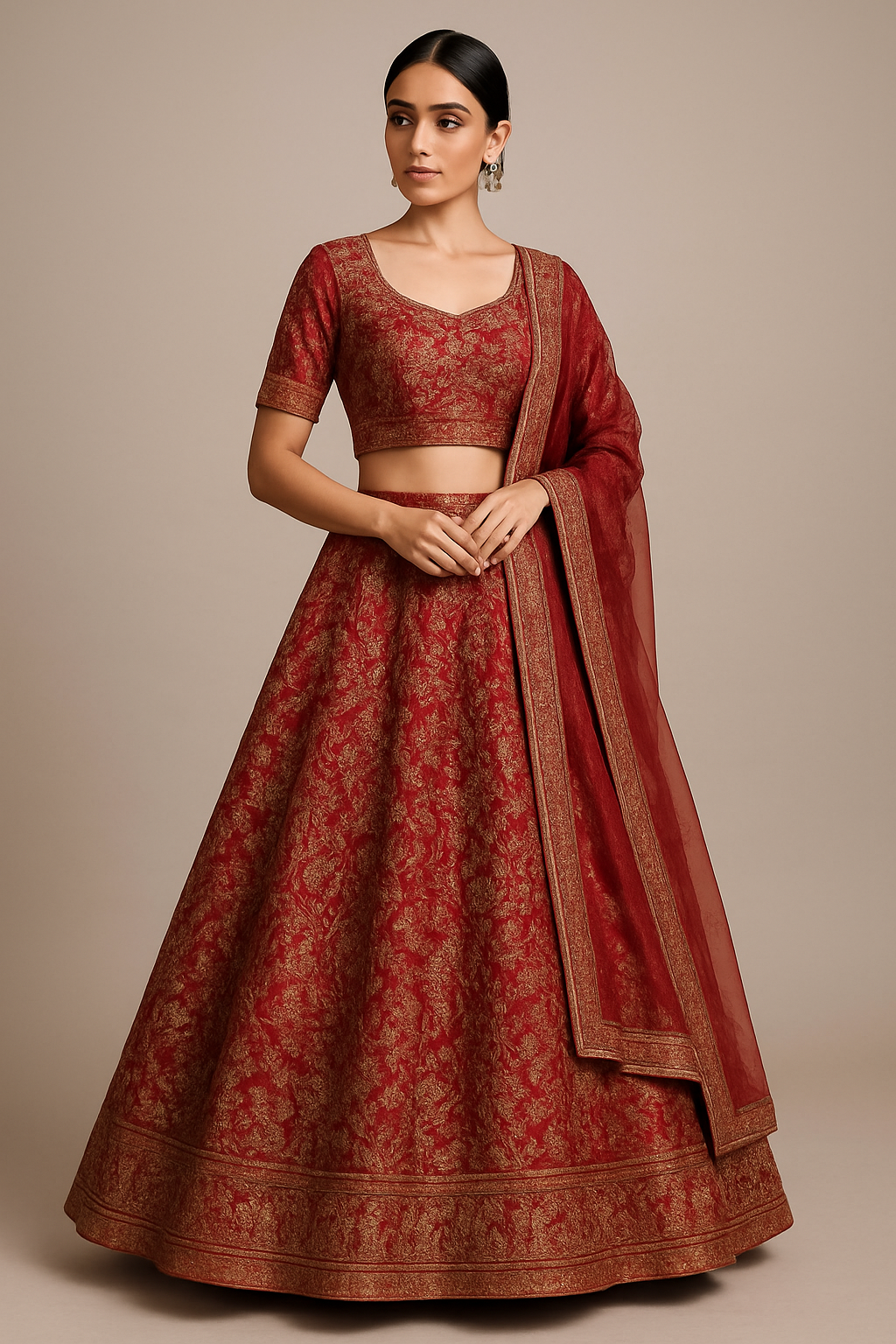 AI Generated - Regular Lehenga with Choli
