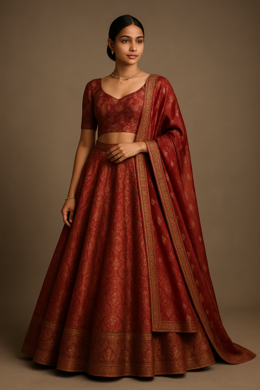 AI Generated - Regular Lehenga with Choli