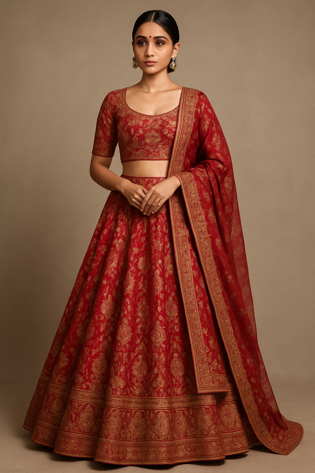 AI Generated - Regular Lehenga with Choli