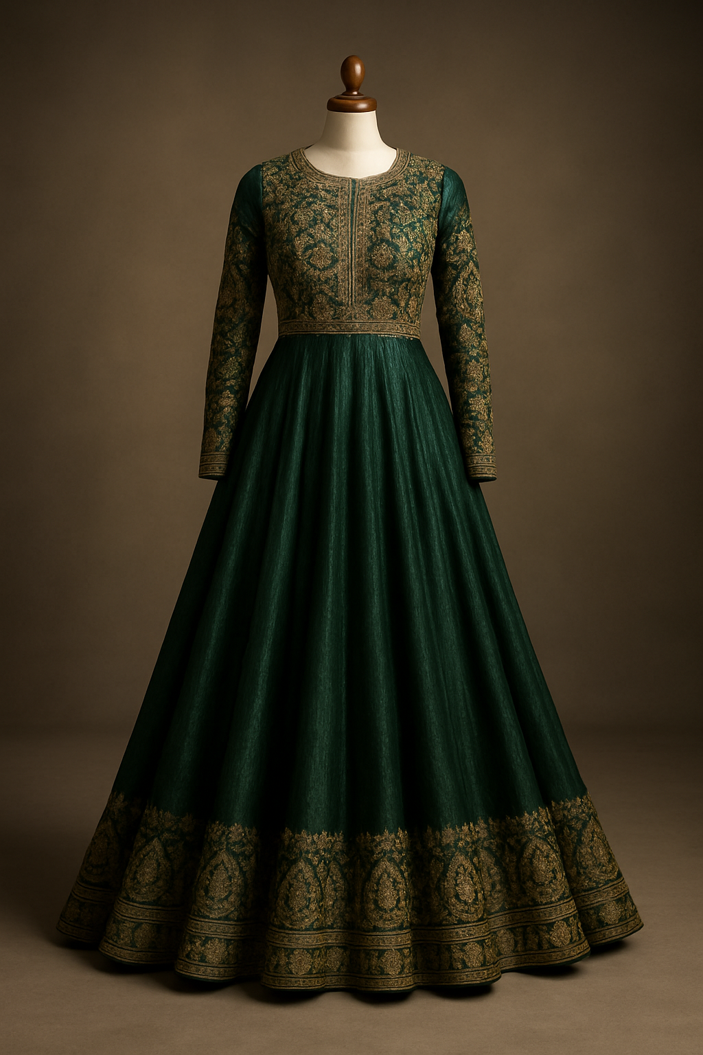 AI Generated - Anarkali Gown