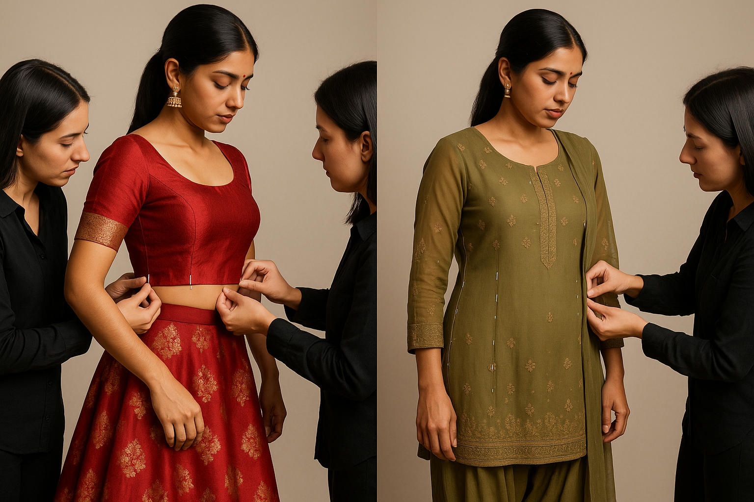 AI Generated - Loosening/Tightening of Garments