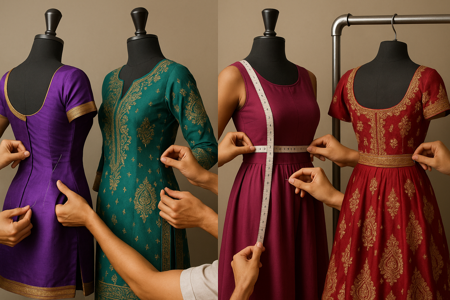 AI Generated - Loosening/Tightening of Garments