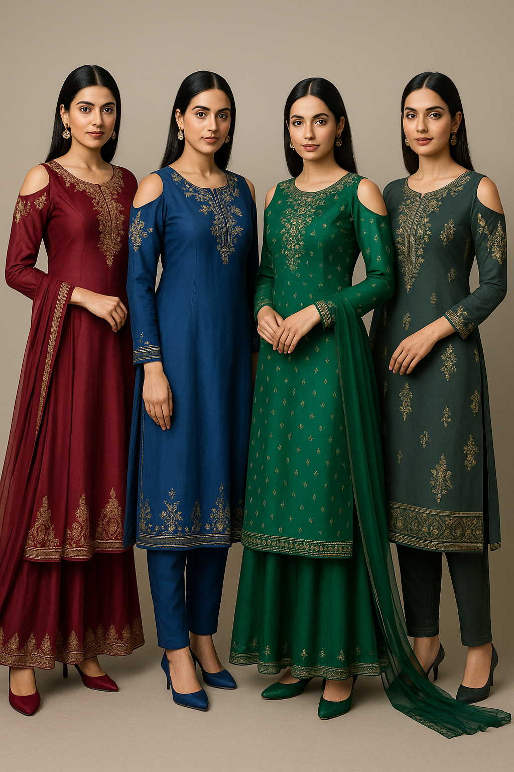 AI Generated - Cold-Shoulder Designs