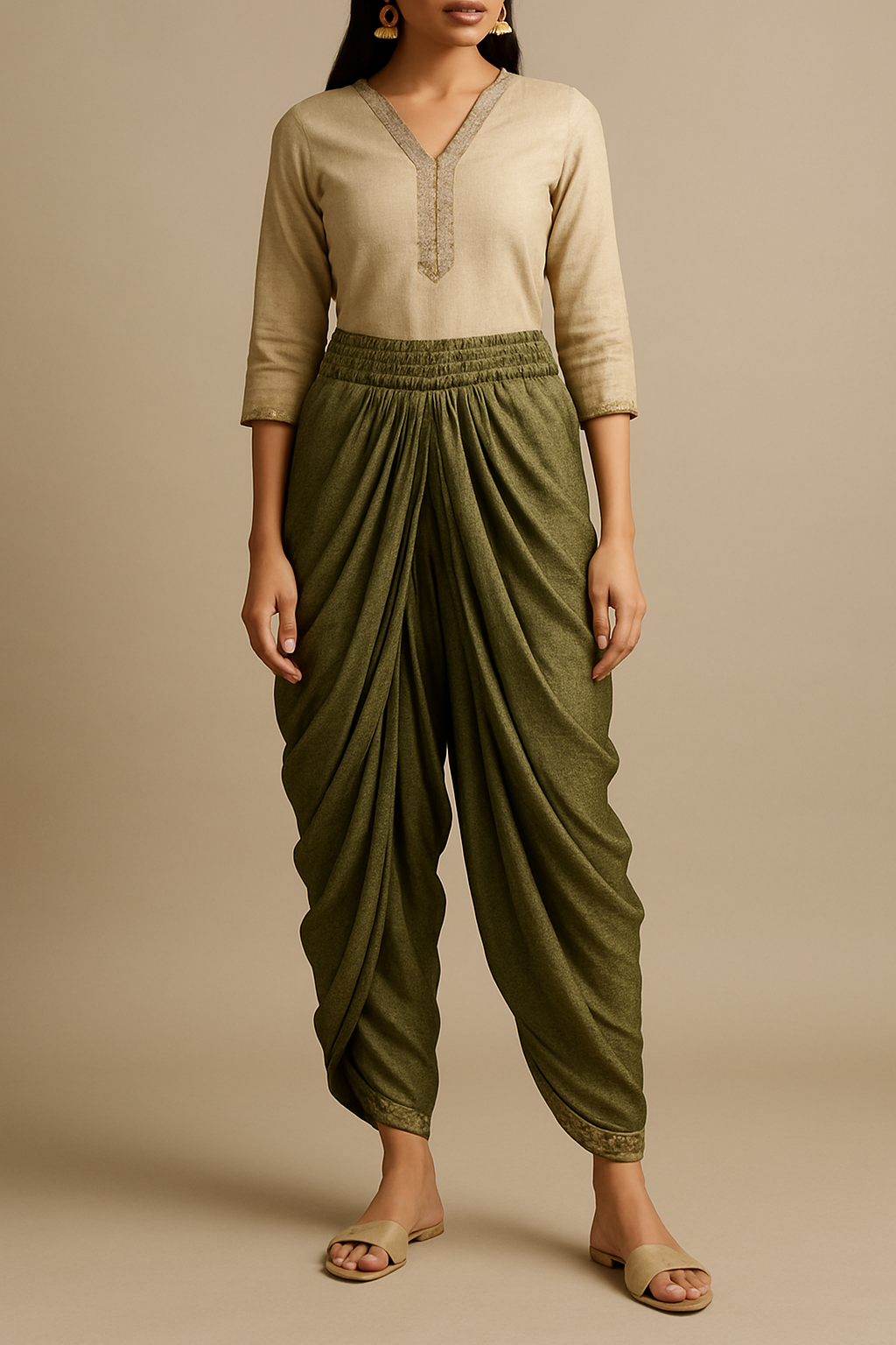AI Generated - Dhoti Pants