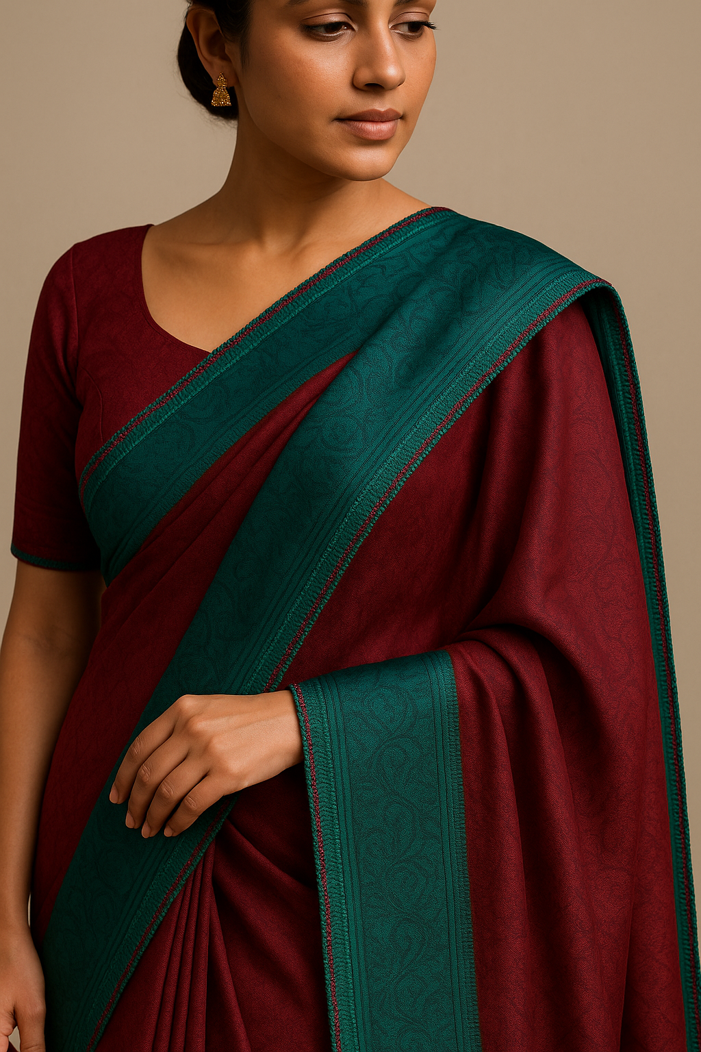 AI Generated - Saree Pico (Decorative Edging)