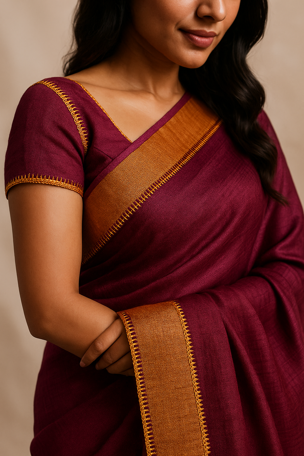AI Generated - Saree Pico (Decorative Edging)