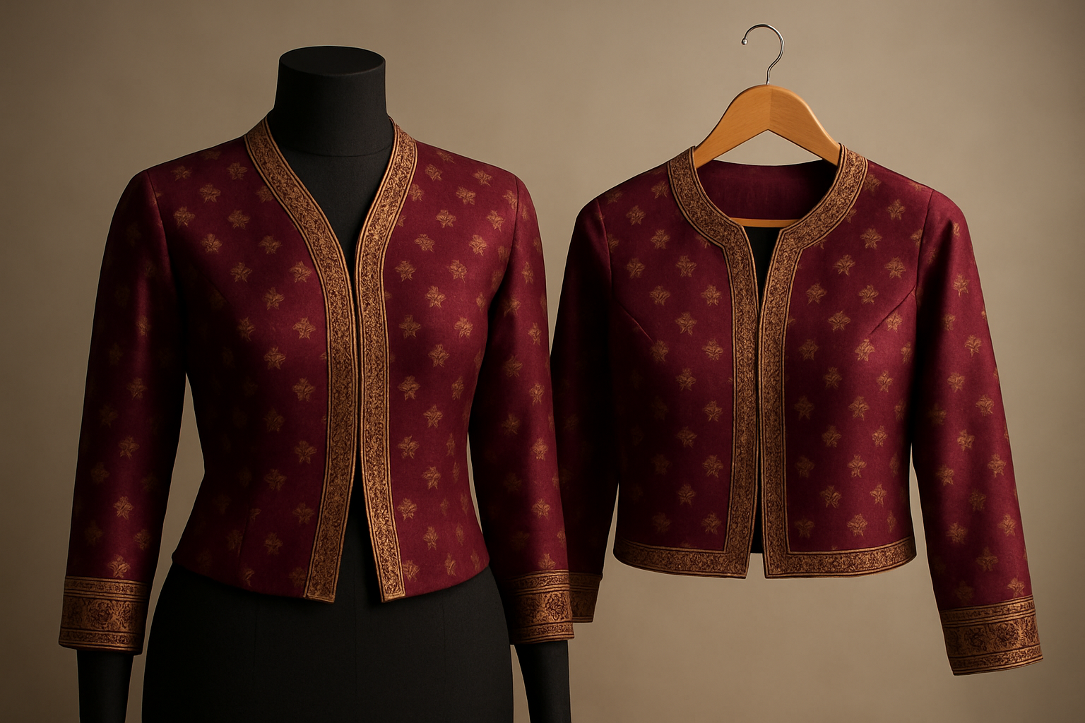 AI Generated - Jacket Blouses
