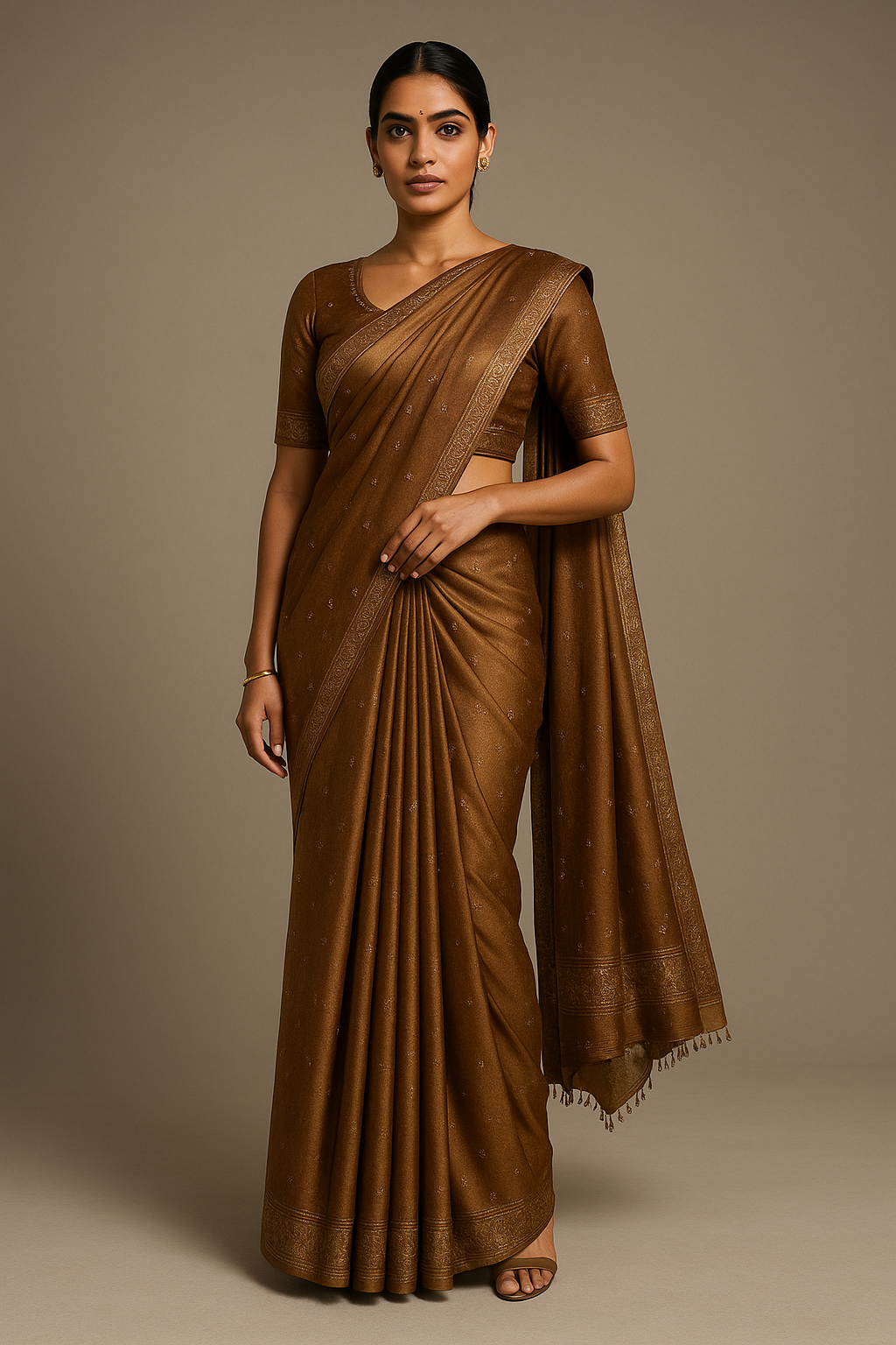 AI Generated - Saree Pre-pleating (Ready-to-Wear)