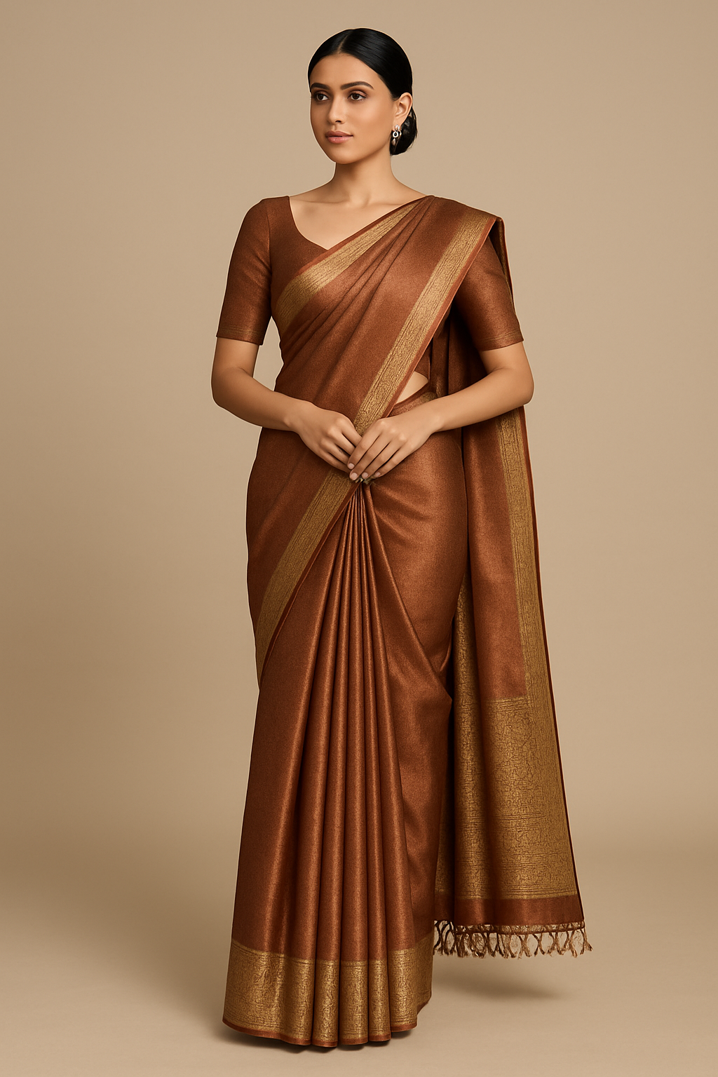 AI Generated - Saree Pre-pleating (Ready-to-Wear)