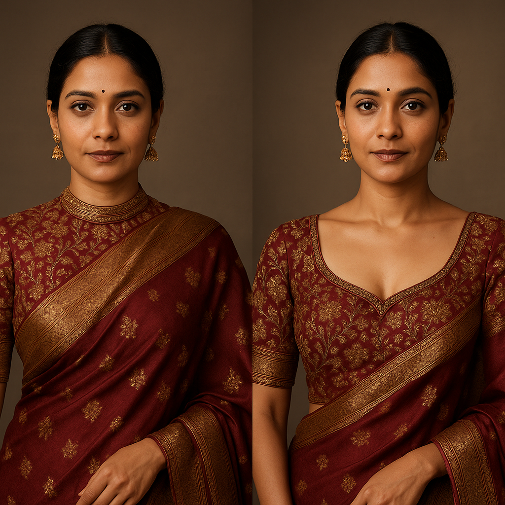 AI Generated - Neck Deepening/Raising