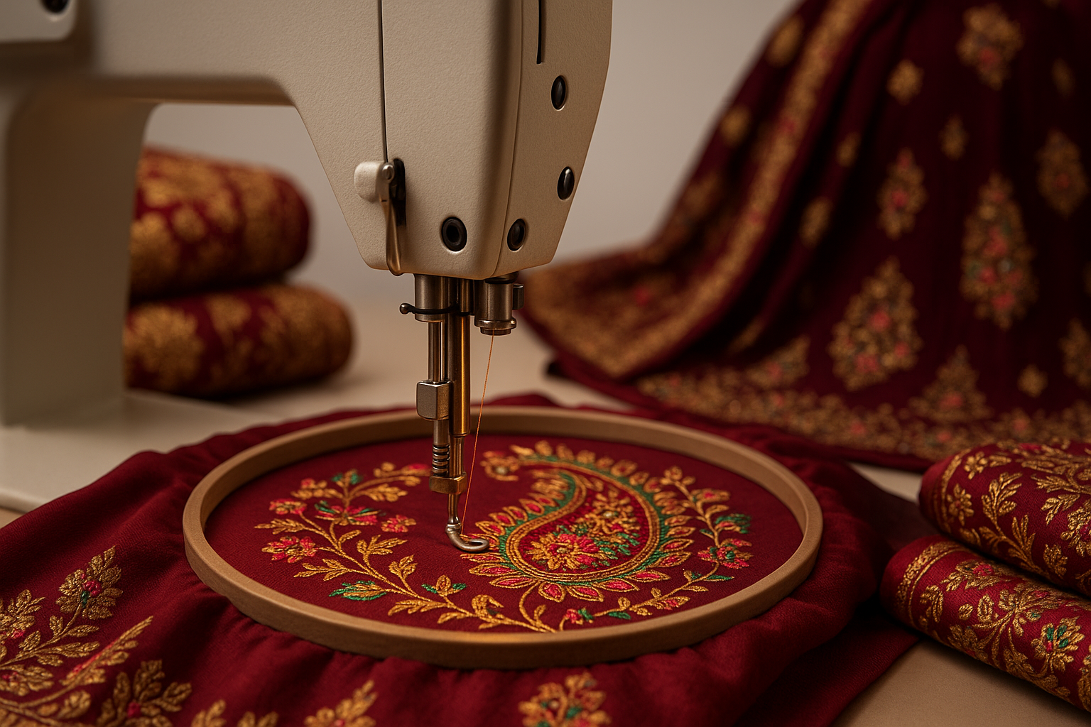 AI Generated - Thread Work (Machine)