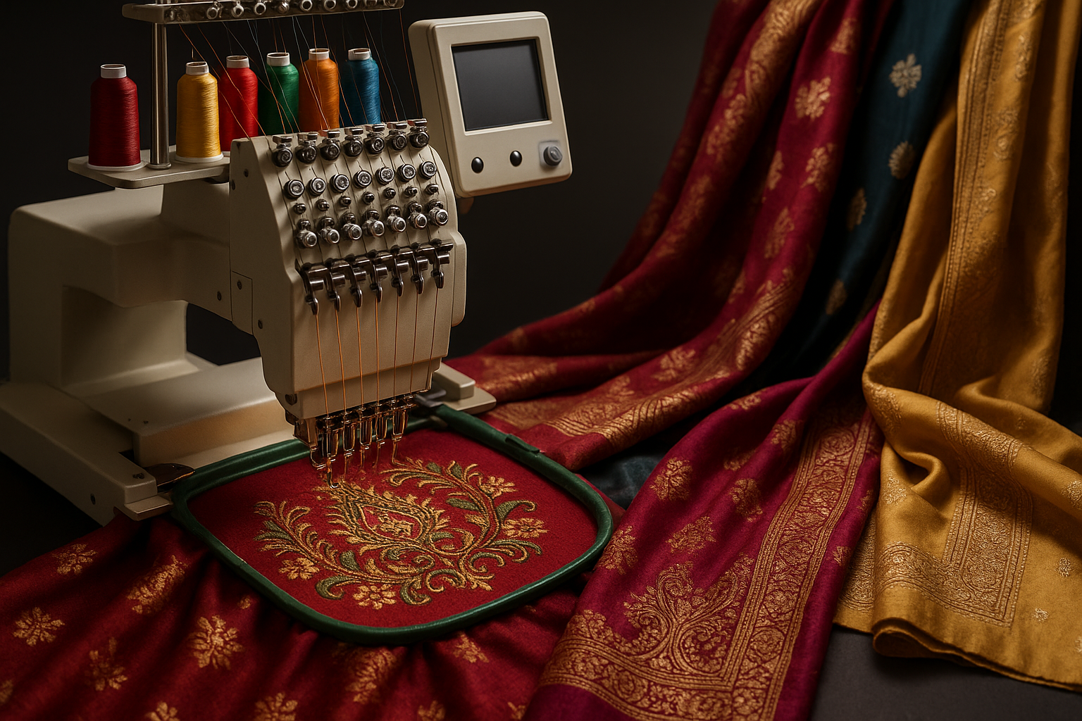 AI Generated - Thread Work (Machine)