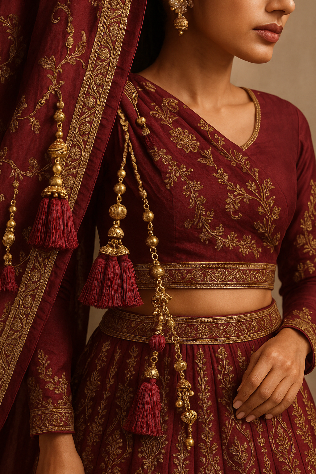 AI Generated - Tassel and Latkan Work