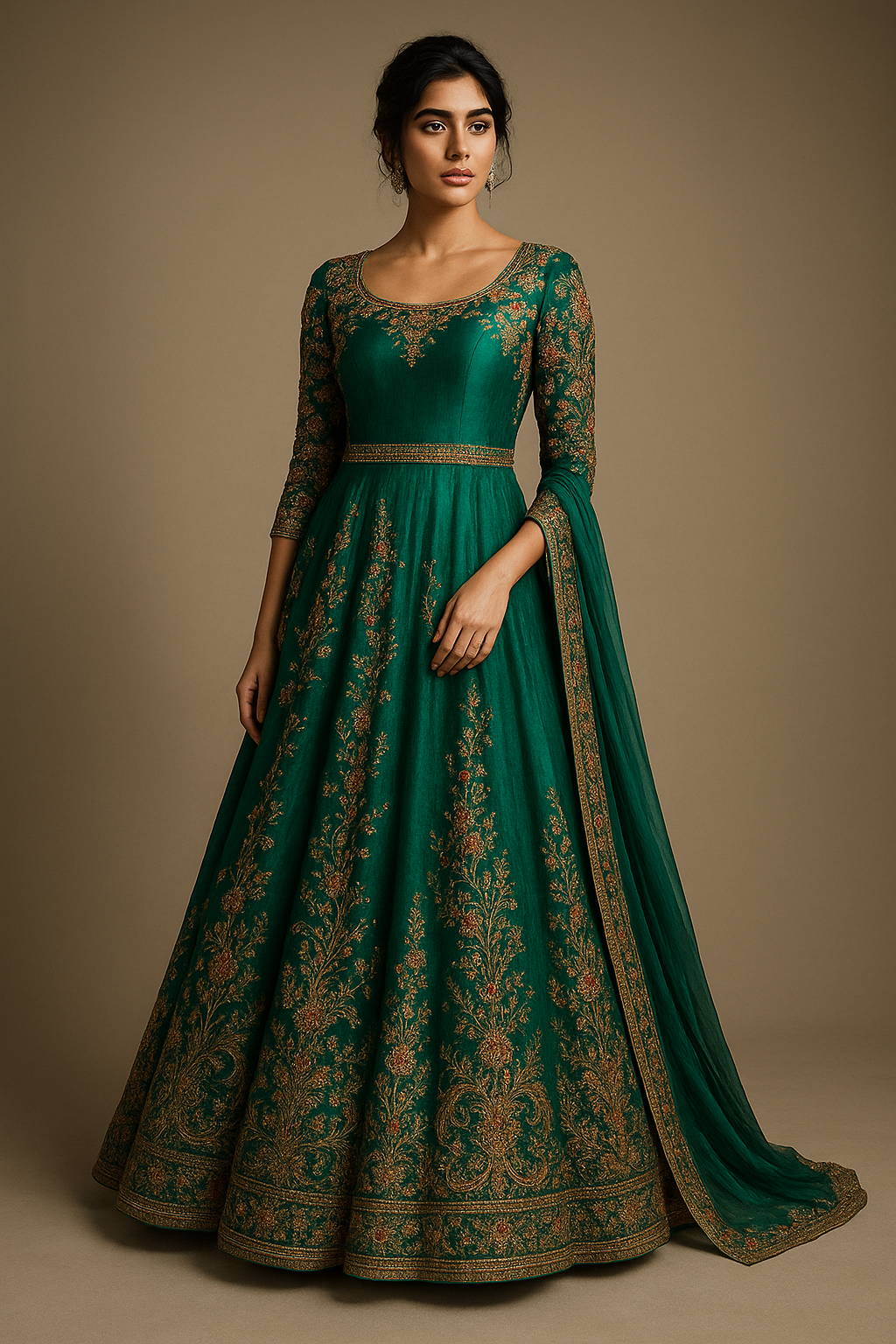 AI Generated - Reception/Engagement Gown