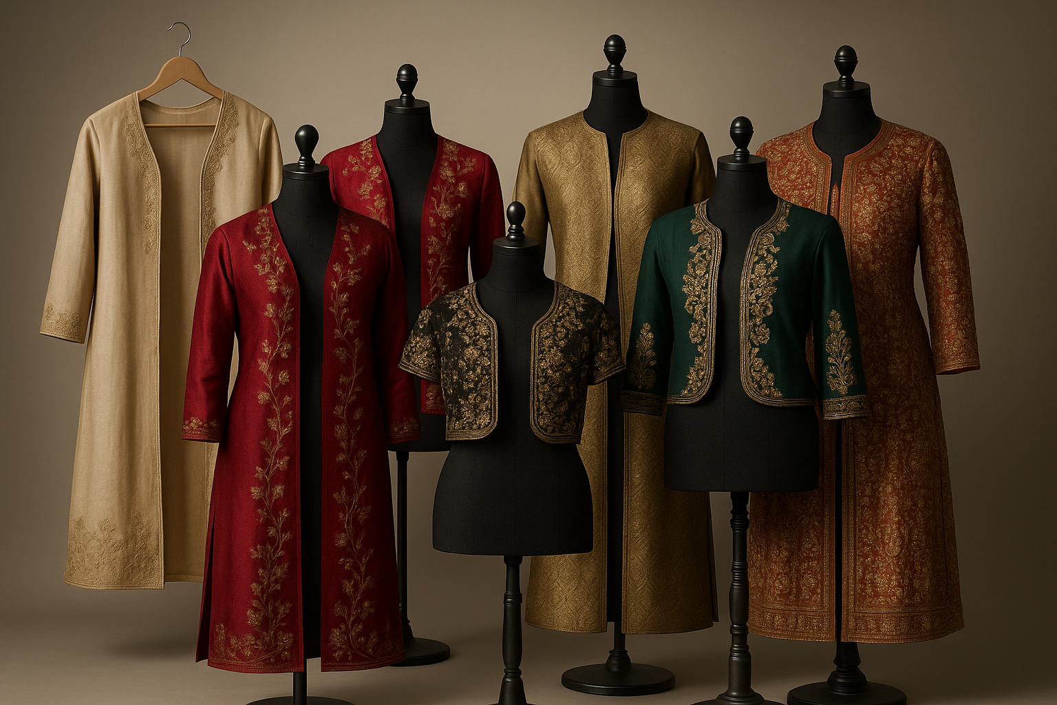 AI Generated - Jacket/Shrug Design and Stitching