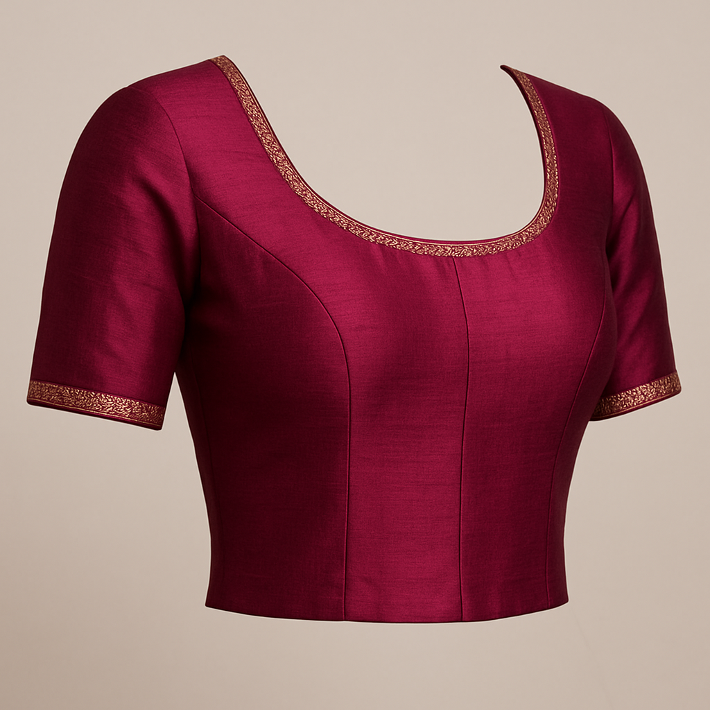 AI Generated - Princess Cut Blouse