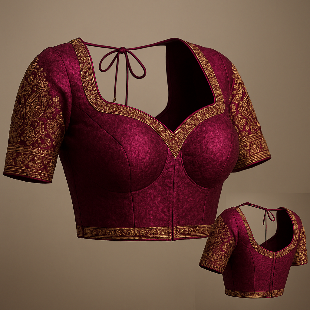 AI Generated - Padded Blouse