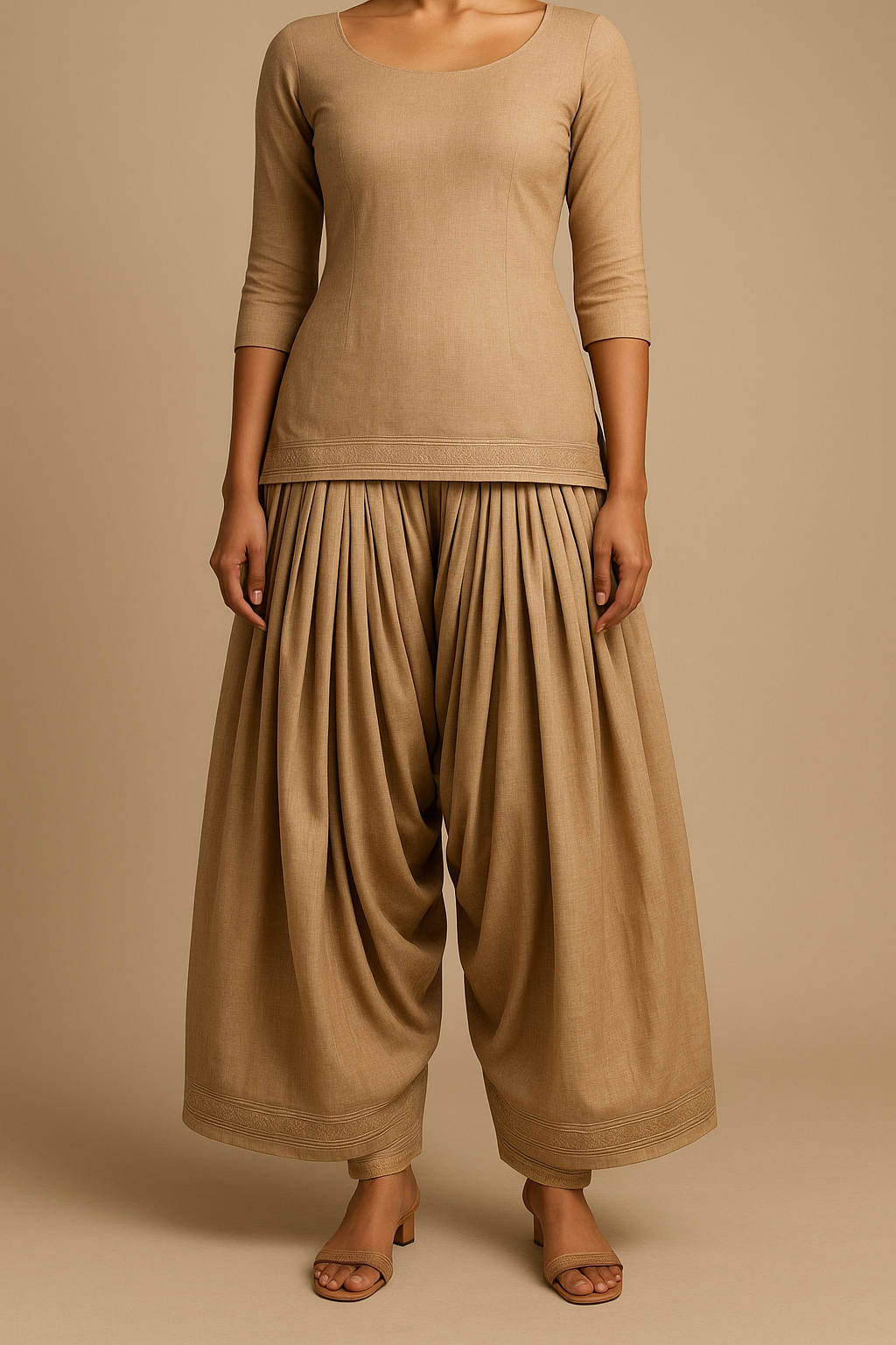 AI Generated - Patiala Salwar